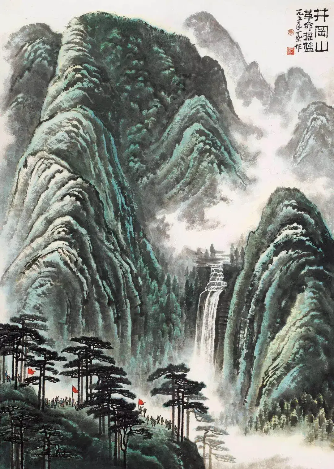 为祖国山河立传| 李可染红色经典赏析- 知乎