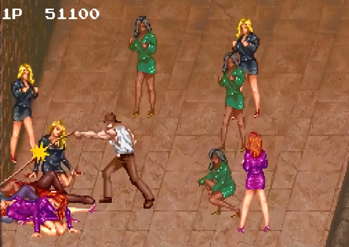 街机闯关游戏里谜一样的女性杂兵,不知成为多少老男孩的童年启蒙