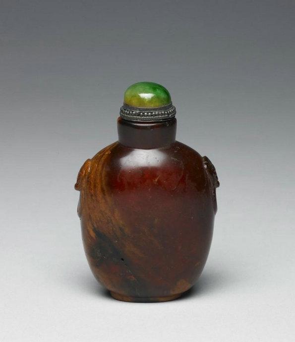 大清雍正年製祭紅釉鼻烟壼到代沒問題 大清雍正年製祭紅釉鼻烟壼到代沒問題