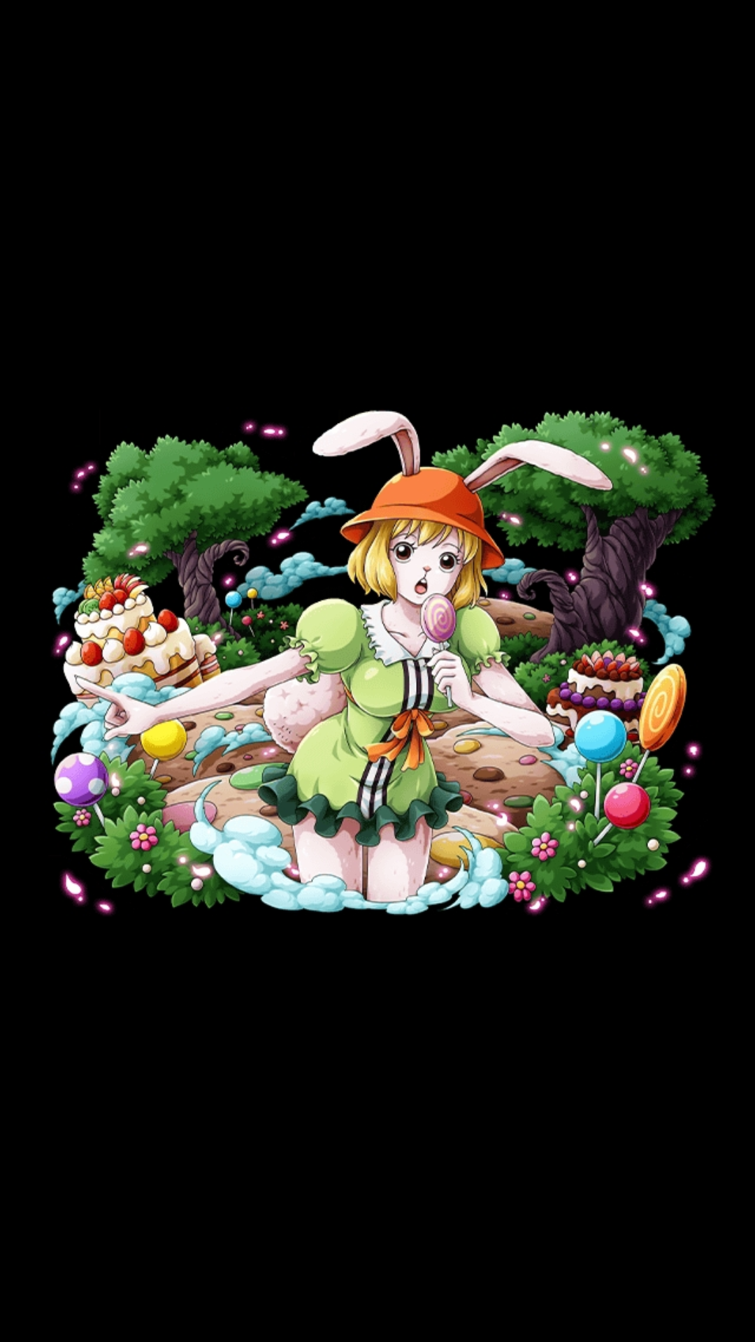 海贼王里加洛特这么萌为什么找不到好看的壁纸呢