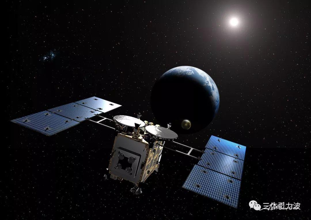 日本隼鸟二号成功投放小行星探测器