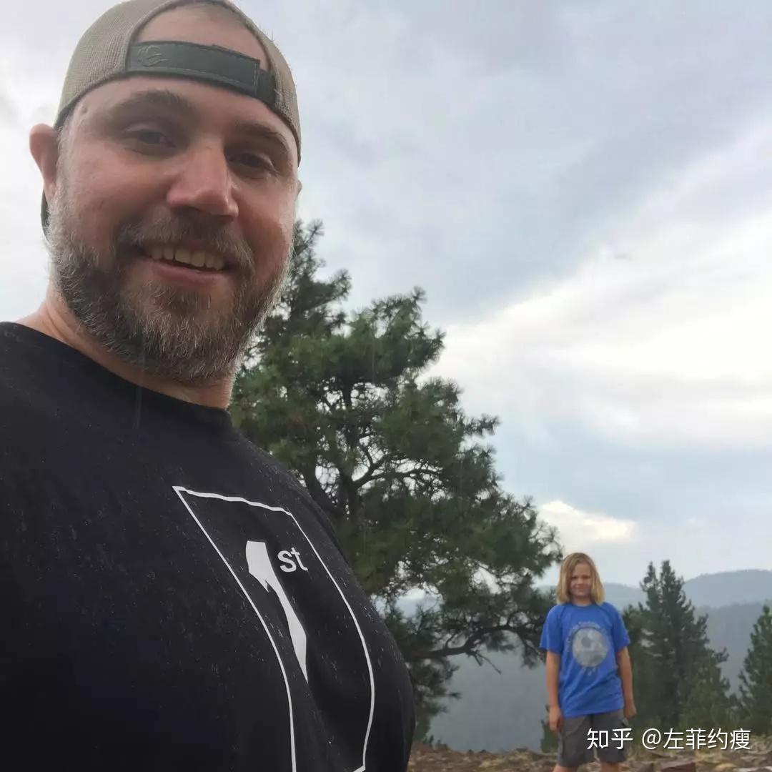 270斤胖爸半年暴减90斤变型男胖爹狠起来孩子都不敢认了