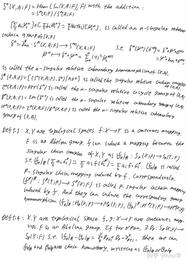 Singular homology and cohomology 知乎