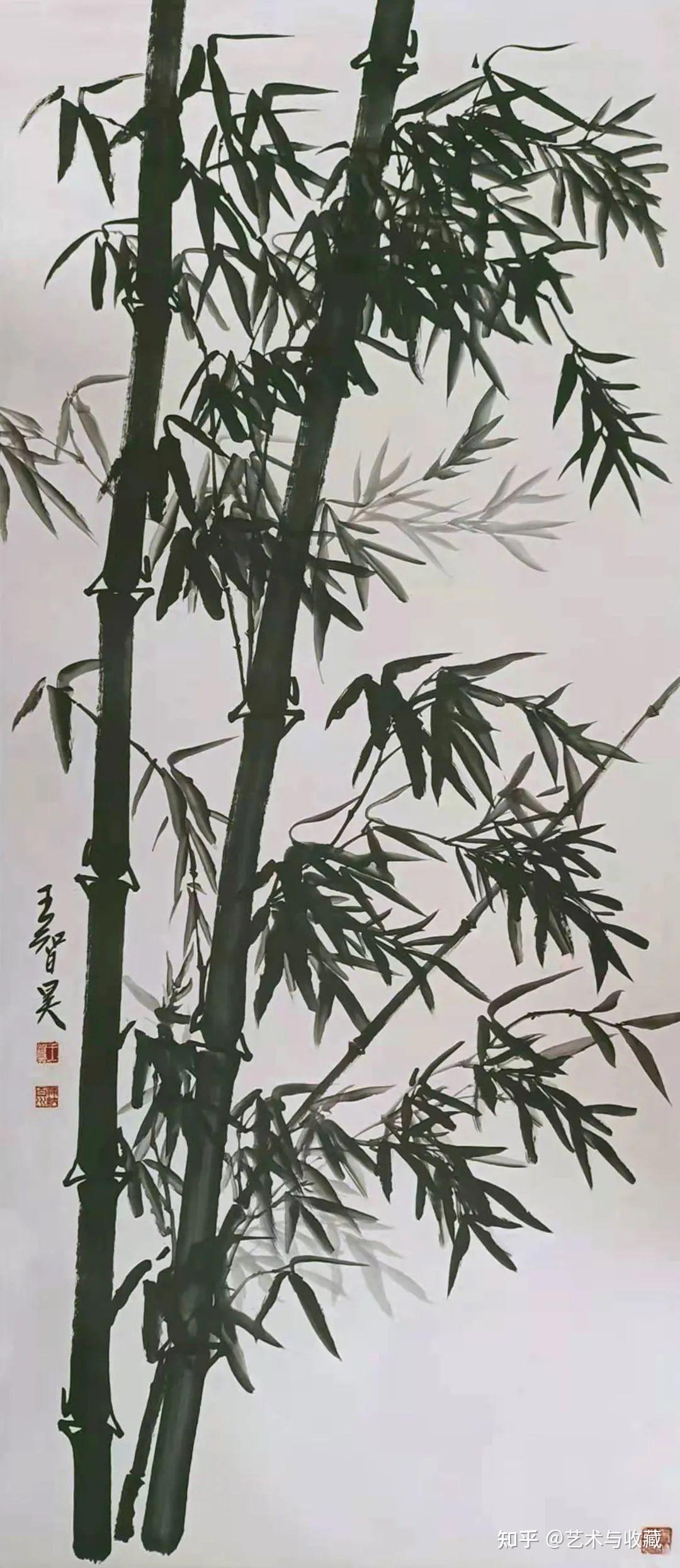 翰墨丹青展风采女画家王智昊墨竹作品欣赏