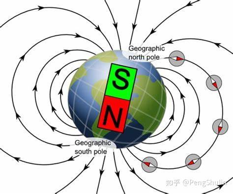 3g量程,已經可以用來測量地磁場了,如上所述,手動對準地磁場方向探測