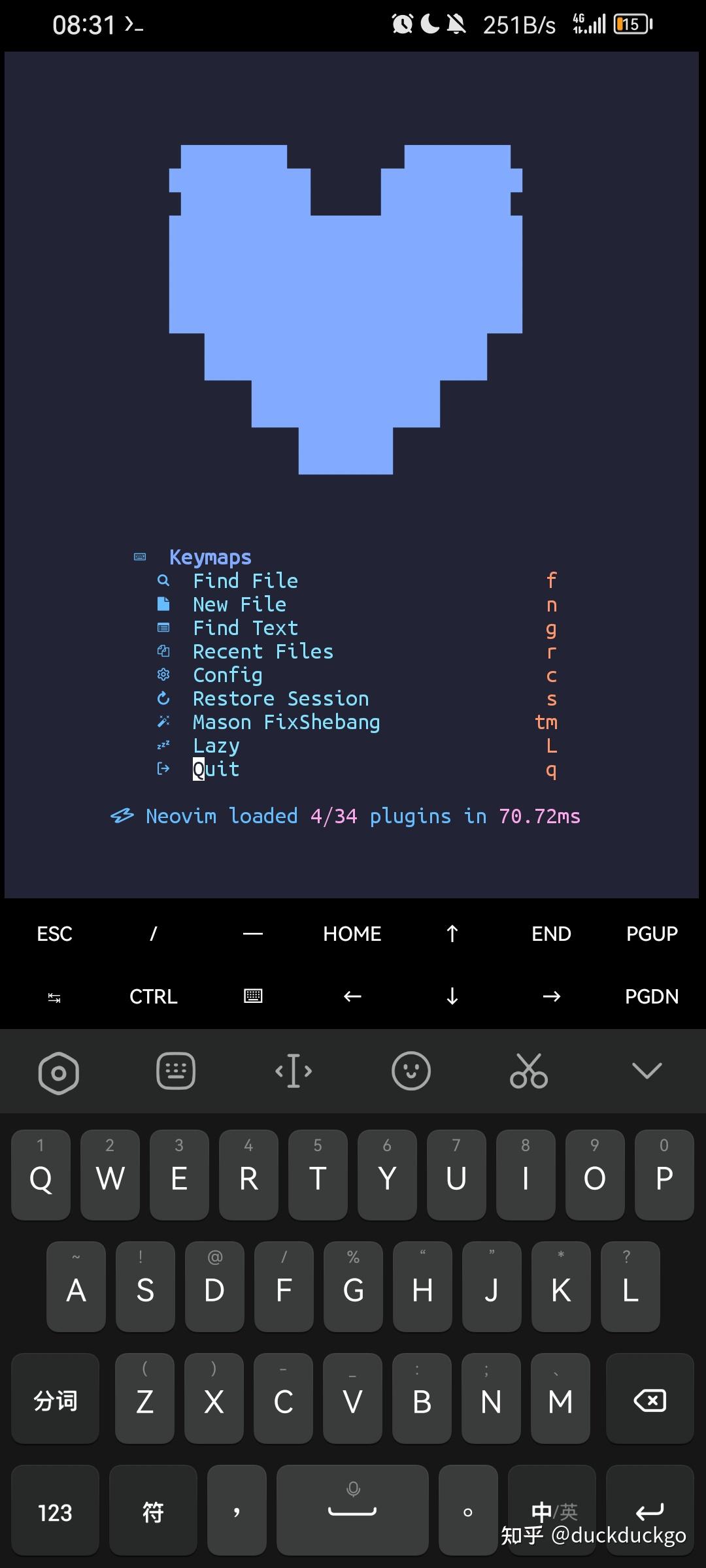 [ Termux | Neovim | LazyVim ] Termux 下 Neovim 与 LazyVim 的安装与配置 - 知乎