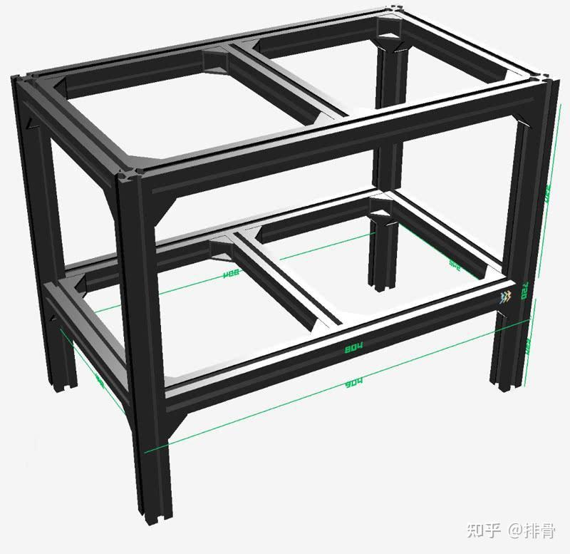 铝型材架子设计展示 - 知乎