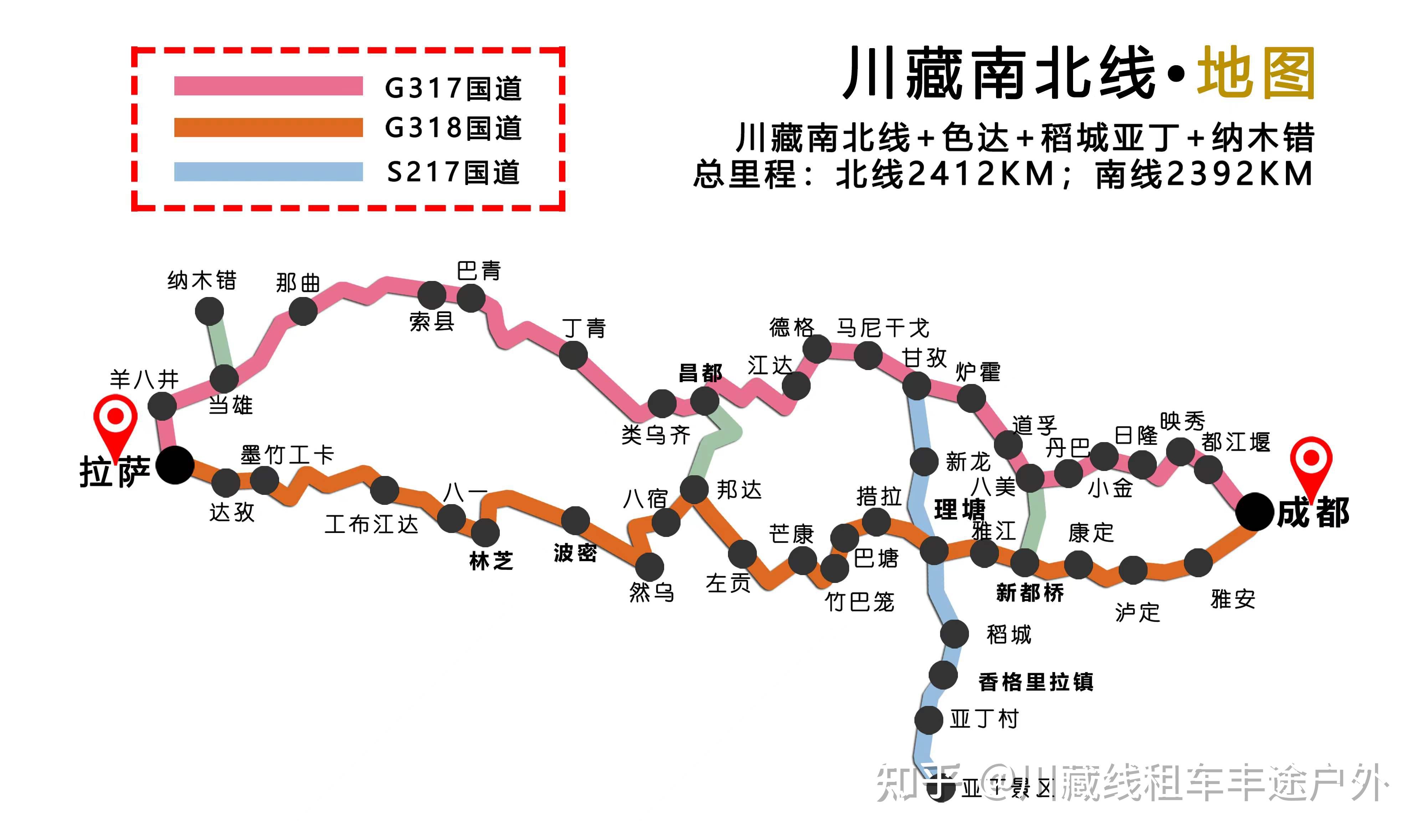 2022年川藏线自驾线路攻略注意事项