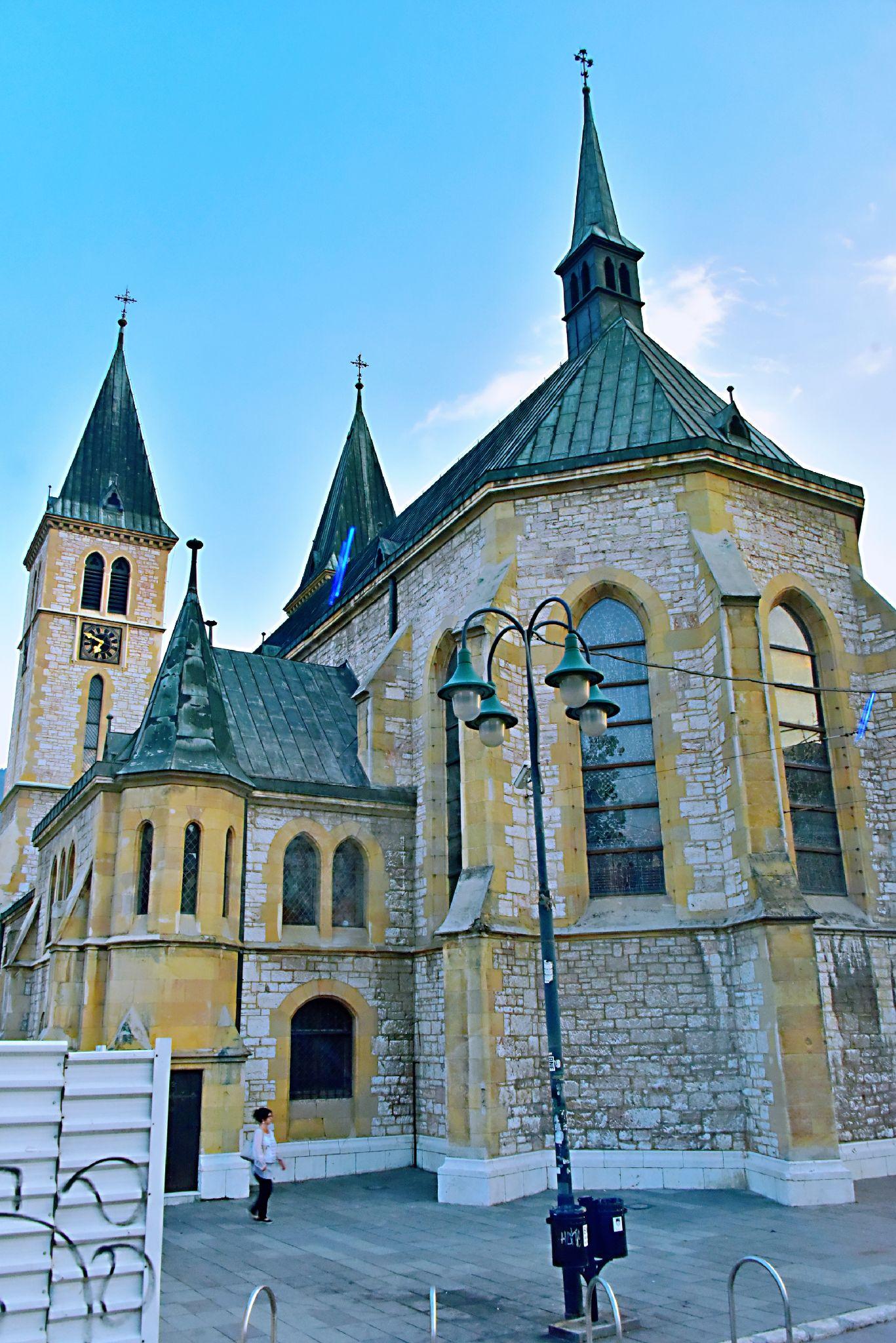 波黑首都萨拉热窝街拍