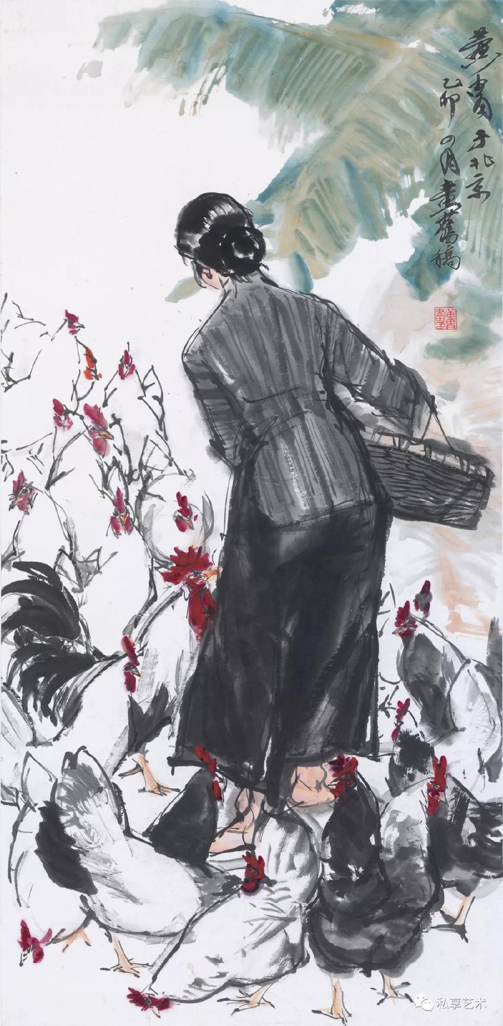 黄胄:好的作品应该是笔简形具,笔简神完的