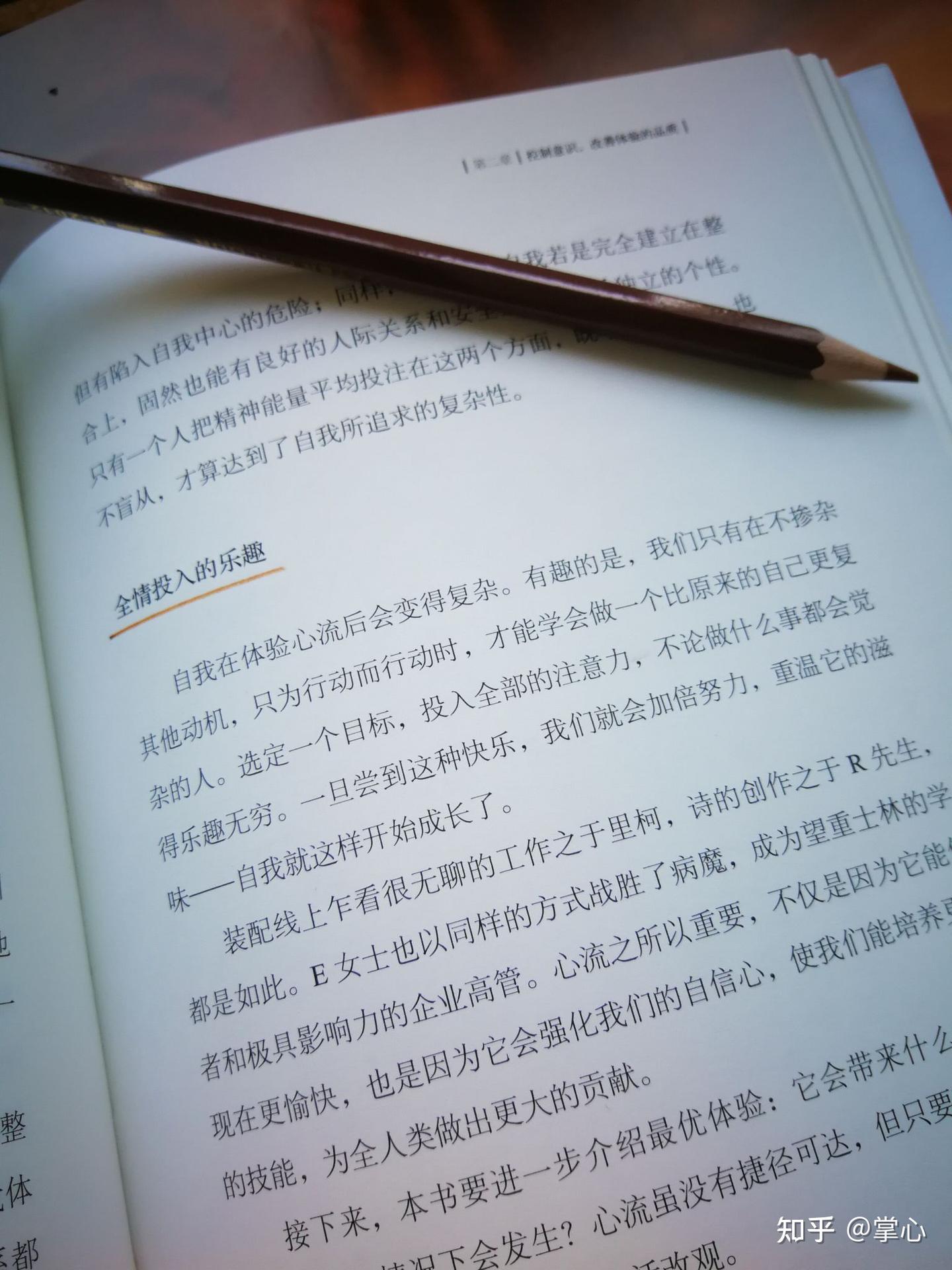 心理之书:心的最优体验是全情投入 - 知乎