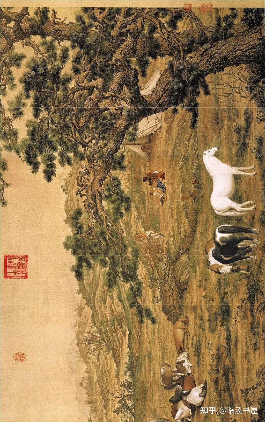 郎世宁百骏图