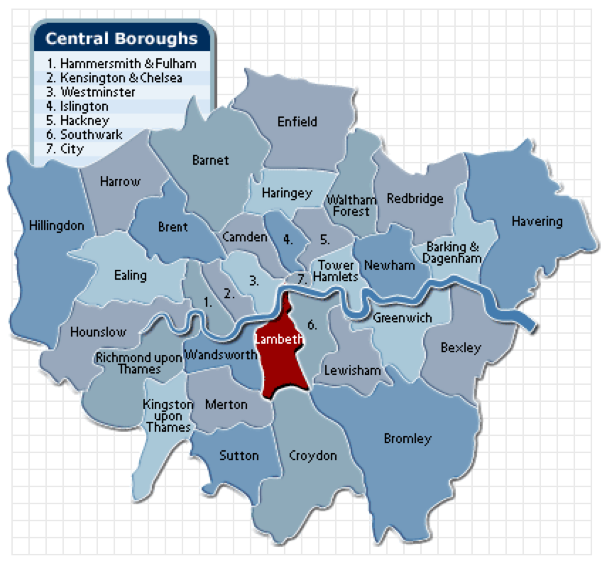 伦敦城市布局图片