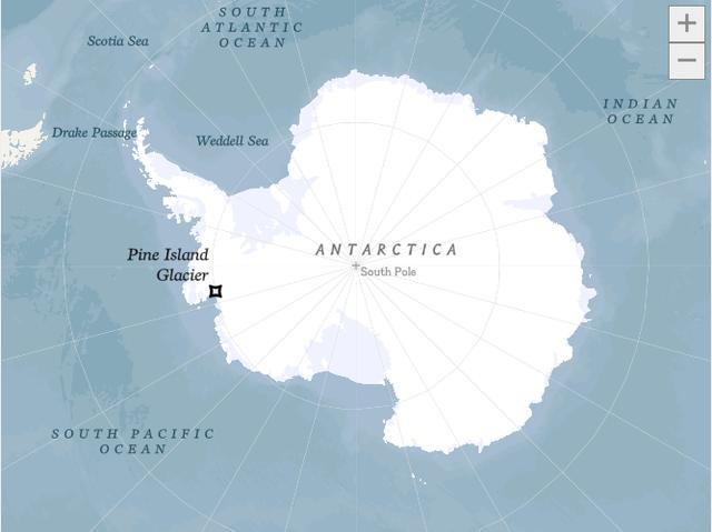 南极又一座巨大冰山崩塌入海面积是华盛顿特区两倍