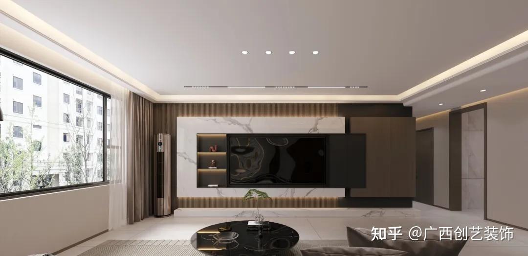 装修案例 | 现代简约风，简约大气有格调！ - 知乎