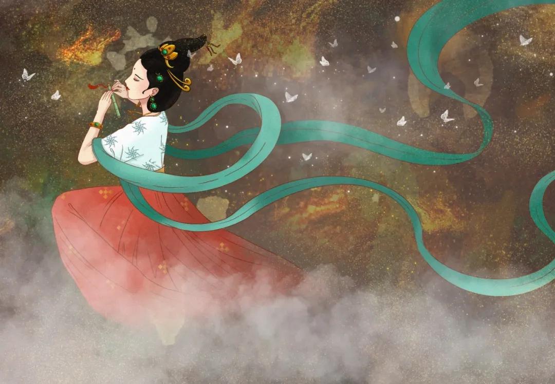 七夕你可曾听说过月下穿针的美女子