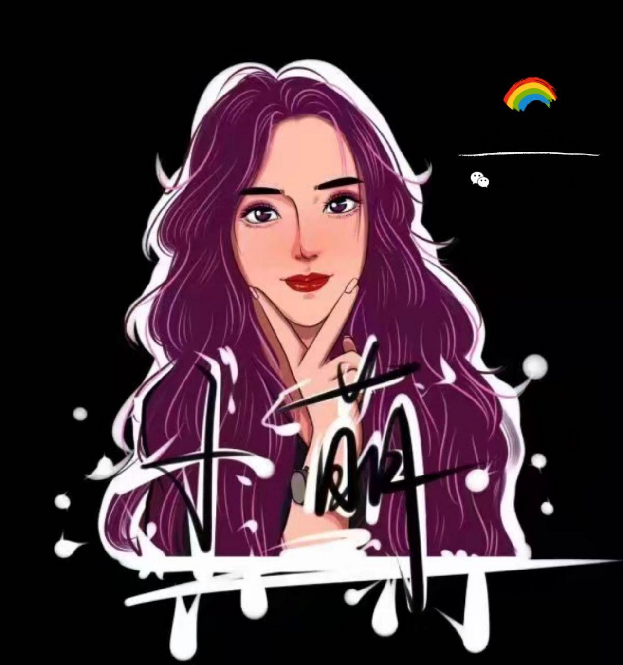 有无手绘头像的微商