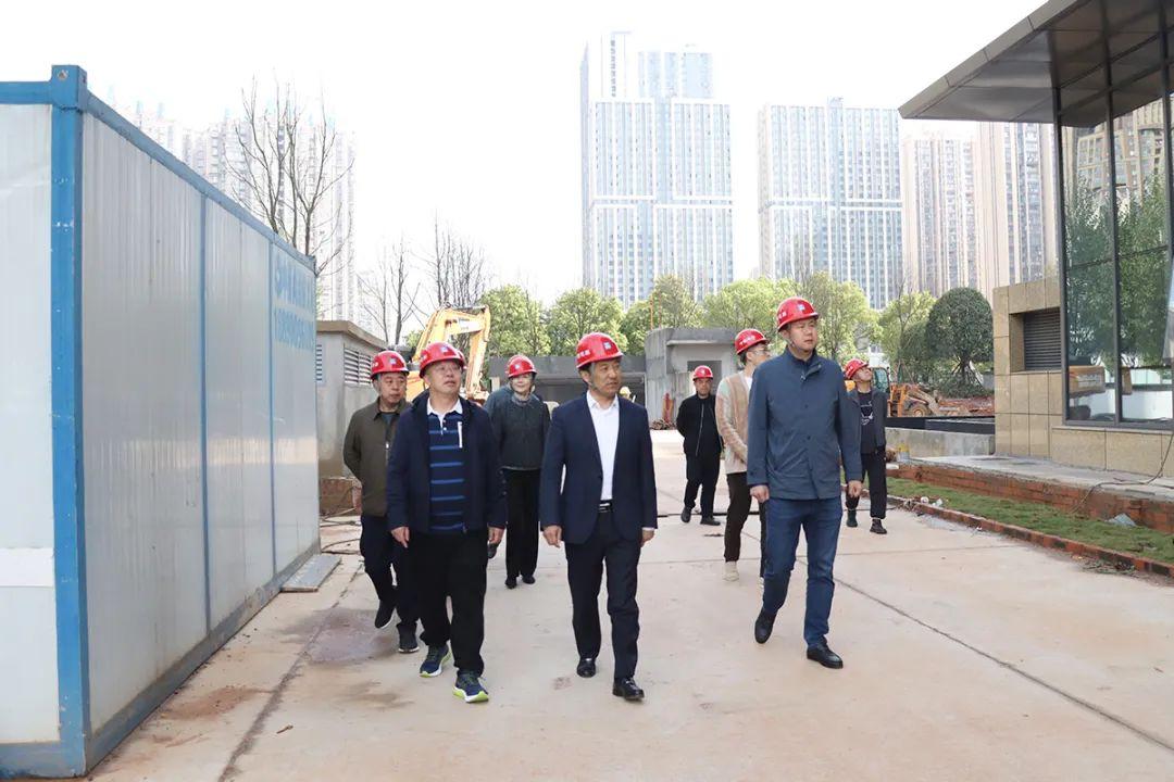 中共长沙市委统战部副部长杨光华一行莅临绿之韵中心走访调研