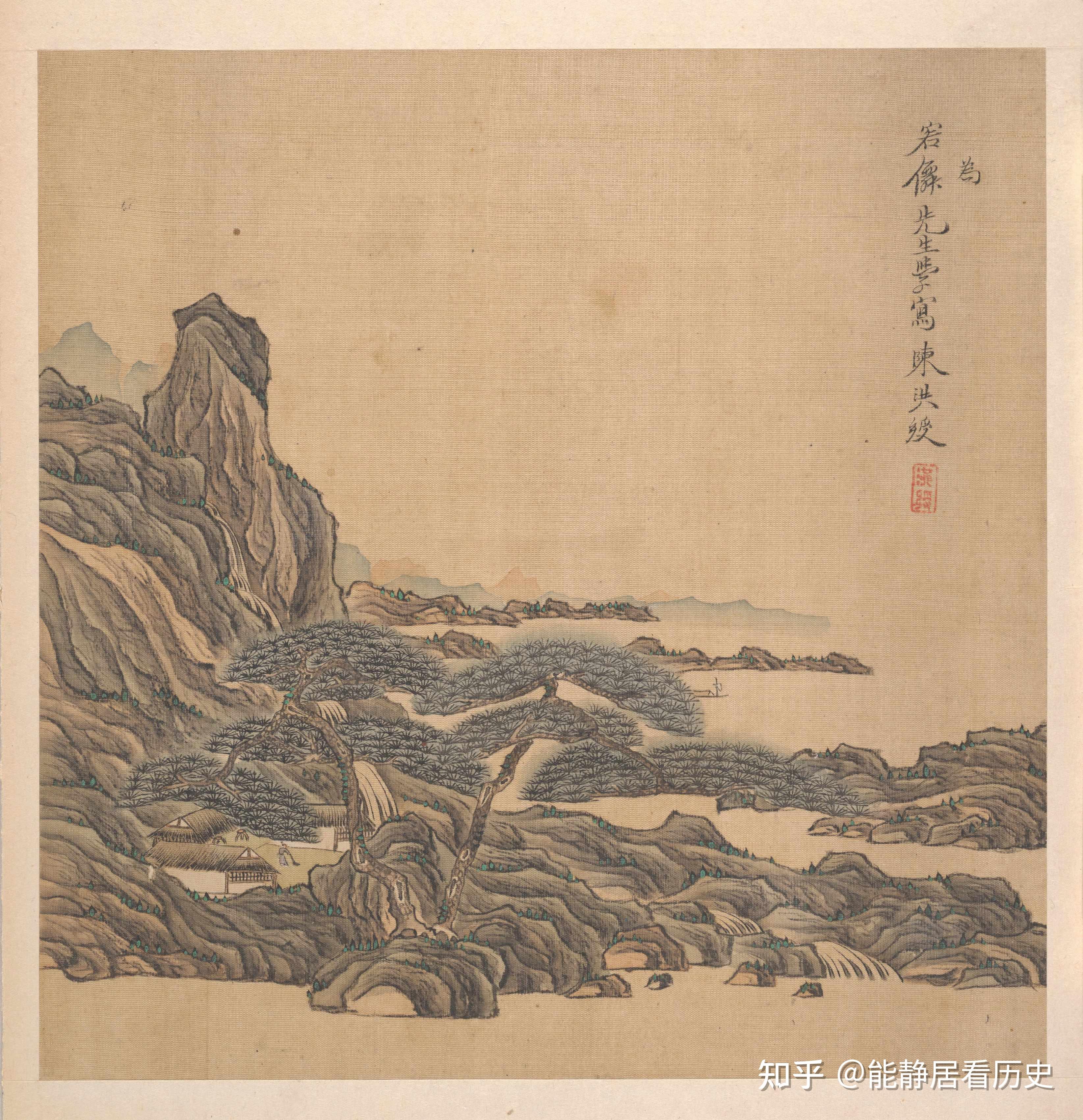 读陈洪绶《隐居十六观》,晚年力作,调动恢弘想象,隐喻怎样人生愿景? - 知乎