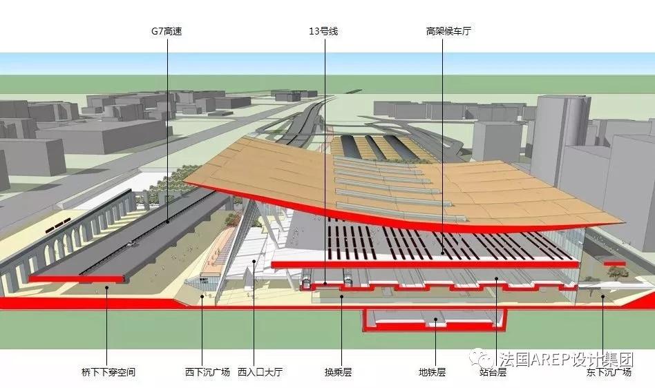 清河西站规划图图片