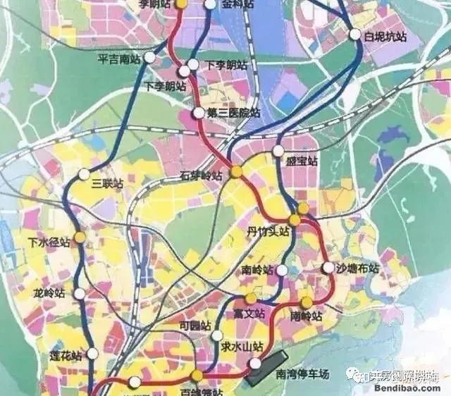 深圳地铁线路图（最详细，1-33号线），附高铁与城际线路图，持续更新 - 知乎