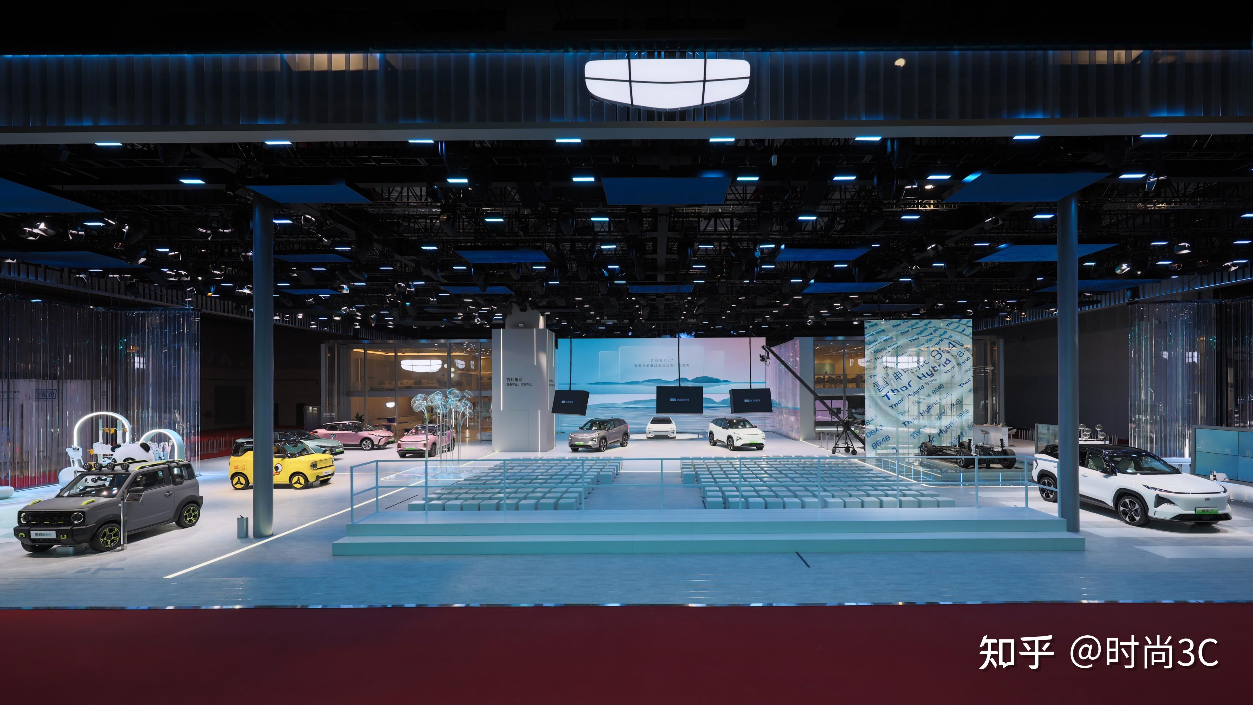 吉利携21款新能源产品亮相2023上海车展,多项智能黑科技强势登陆