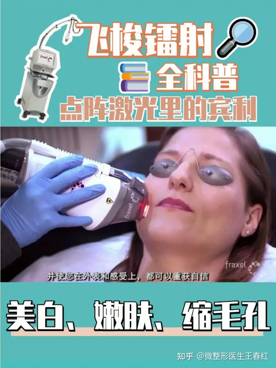 非剥脱点阵激光——飞梭镭射有什么优势 - 知乎