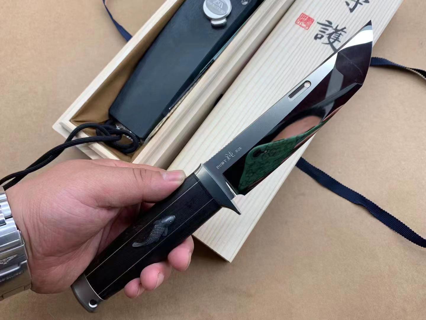 rockstead日本花田洋don锦鲤乌木限定zdp189镜面