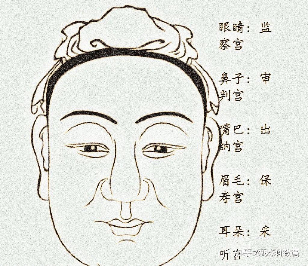 麻衣神相 | 一分钟看懂面相(一) - 知乎