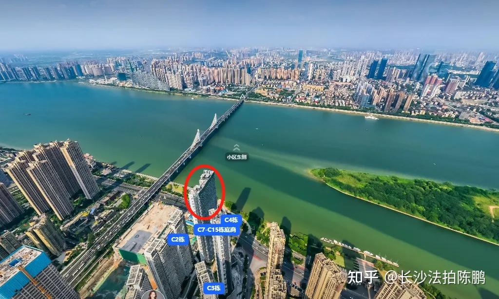 长沙最贵一套江景大平层1435万,同栋法拍房只要392万 - 知乎