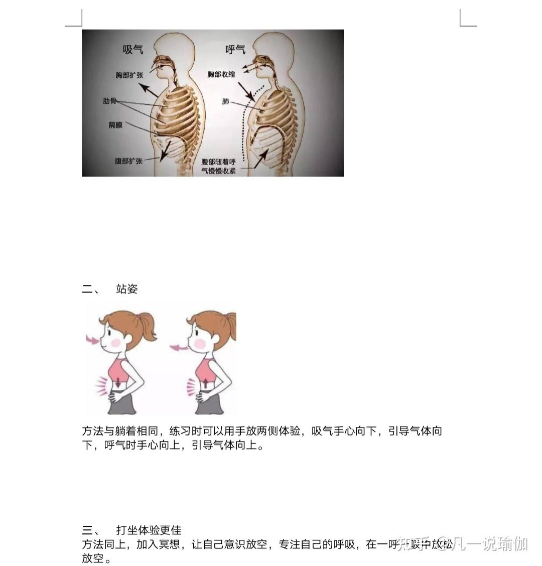 练腹式呼吸半年的感受:体重减了,肚子瘦了,练瑜伽核心也好了 - 知乎