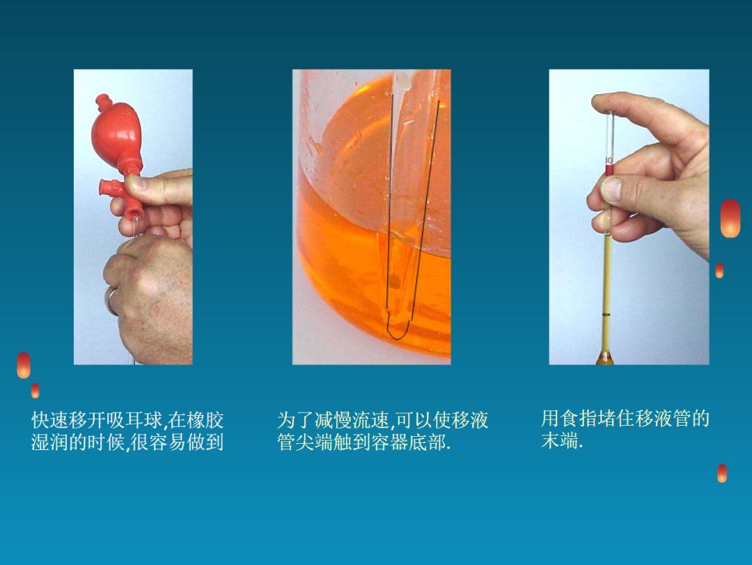 移液管使用说明图解!