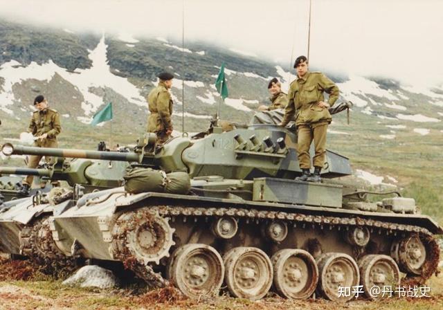 NM-116坦克歼击车,挪威魔改的M24霞飞轻型坦克 - 知乎