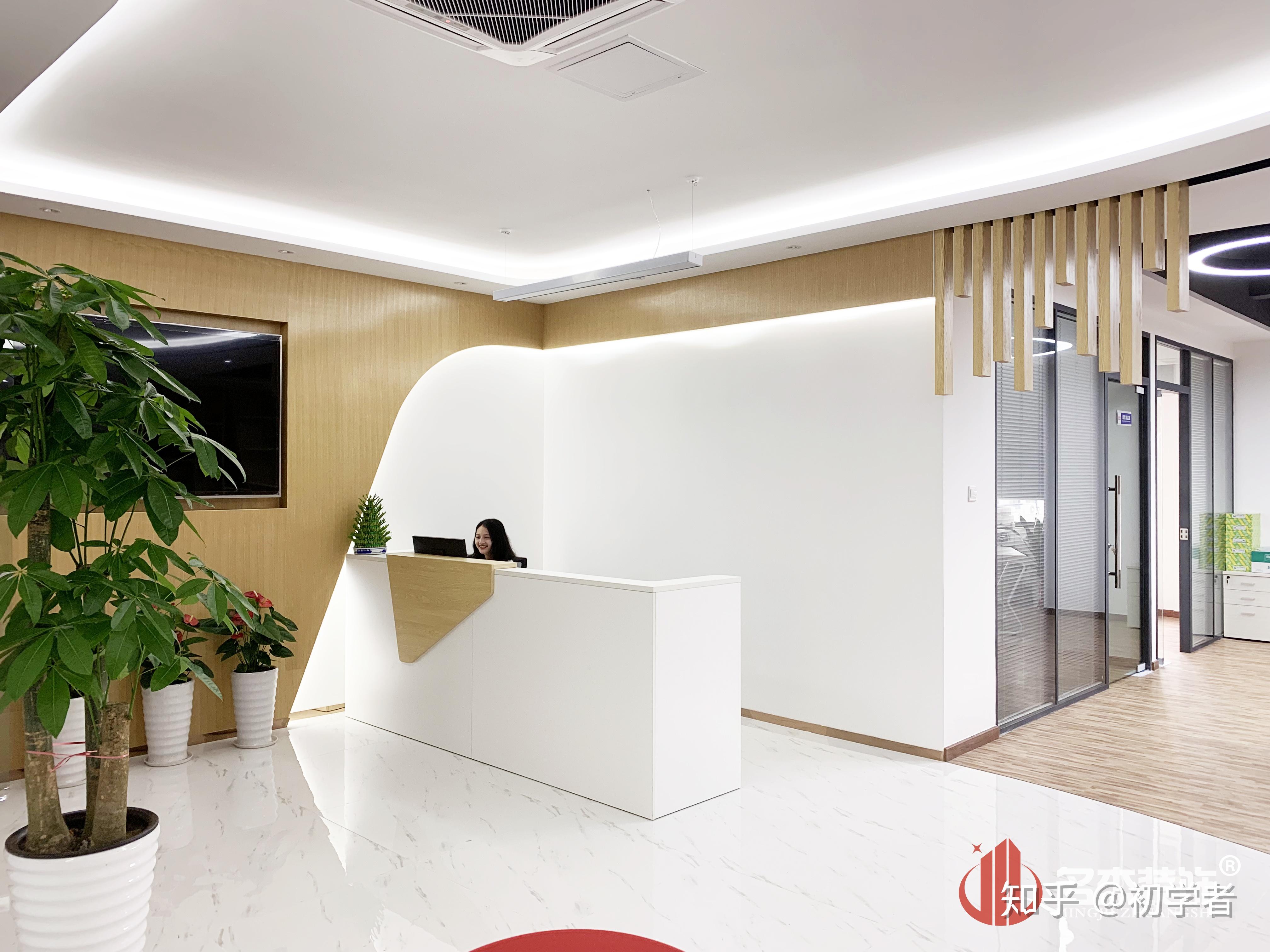 化妆品公司办公室装修完工真实照