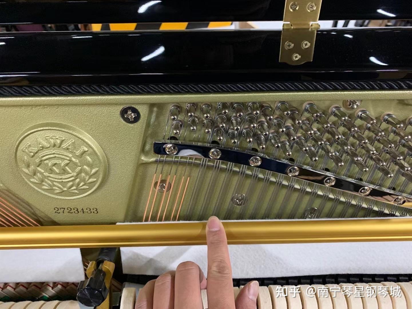 南宁资深二手钢琴玩家卡瓦依日本进口钢琴k500不玩虚假