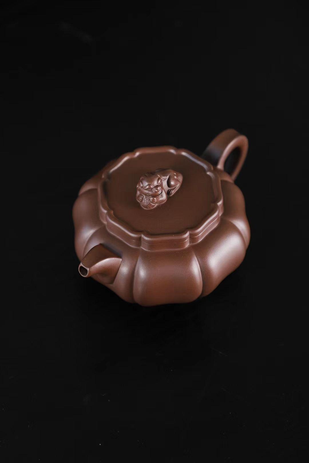王秀云全手工•狮球壶 原矿紫泥,320ml - 知乎