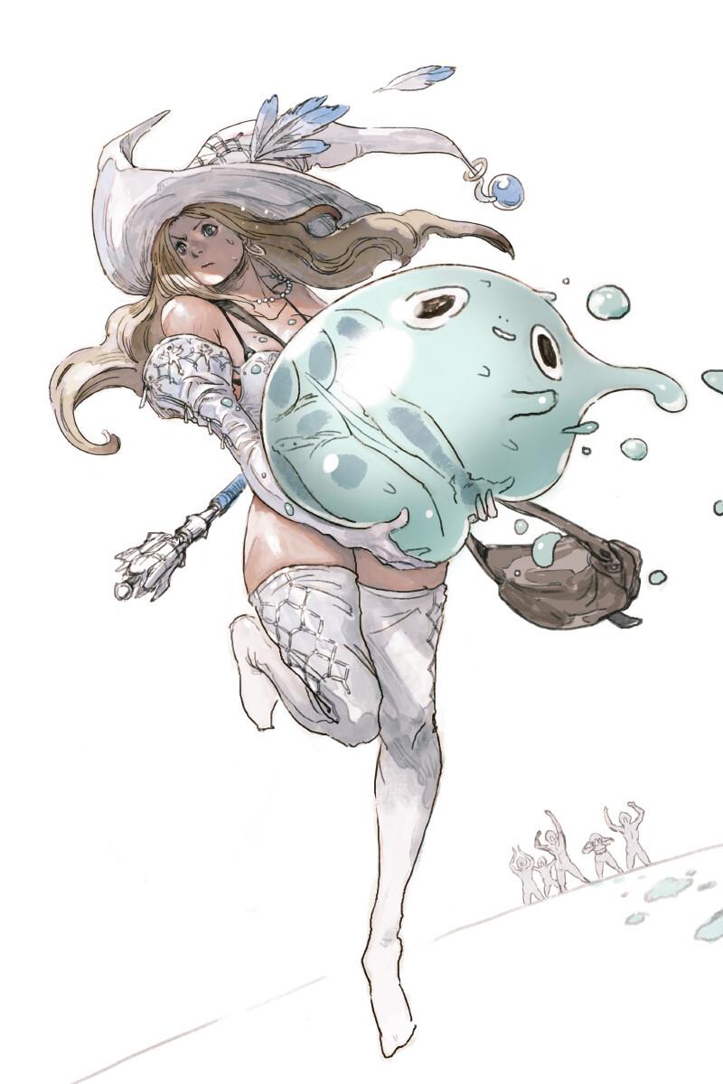 【艺术欣赏】韩国画师 kyoung hwan kim