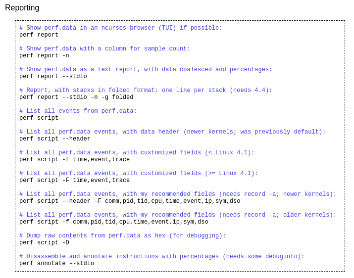 酷站推荐 - brendangregg.com - Linux perf Examples - 知乎