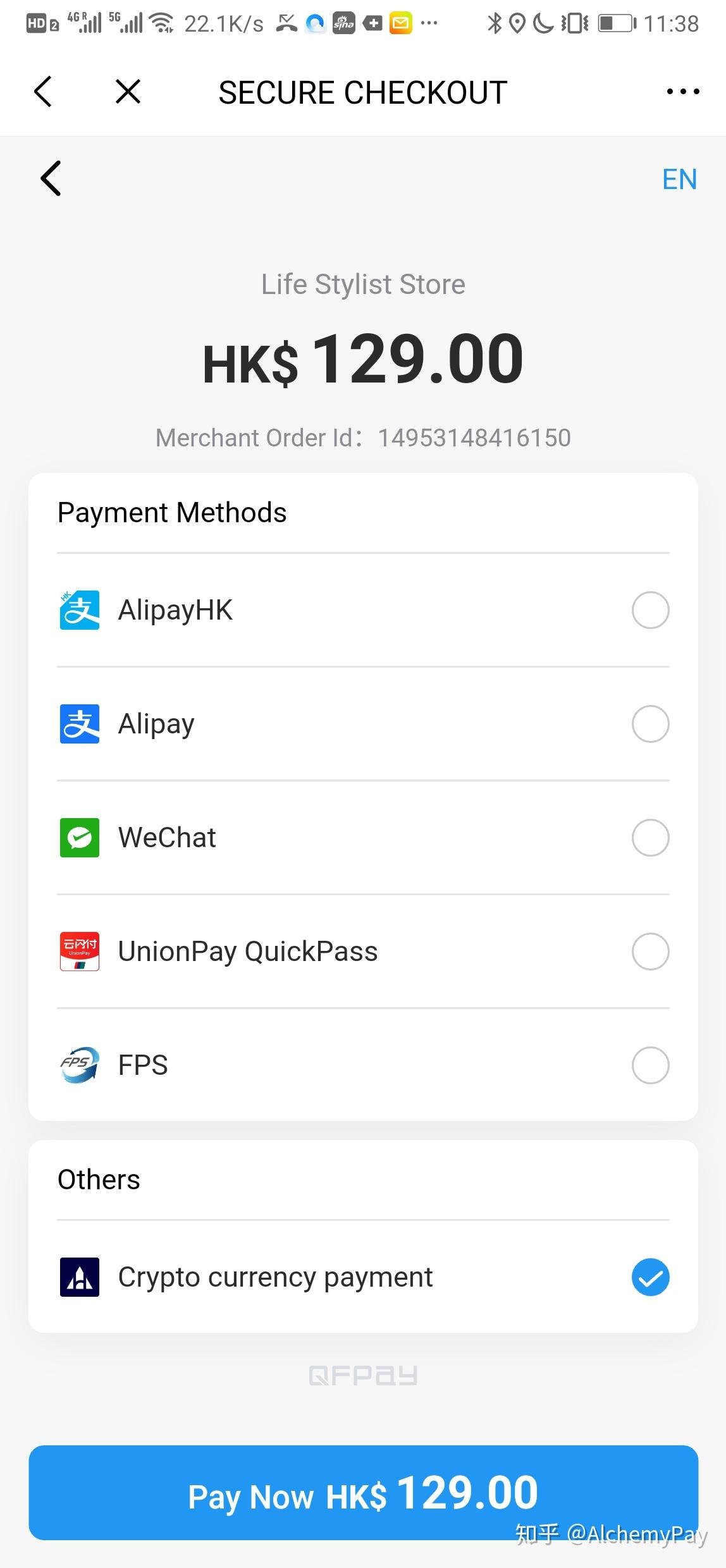 雅虎财经：千亿美金市值电商巨头Shopify接受加密货币付款，由Alchemy Pay提供相关服务- 知乎