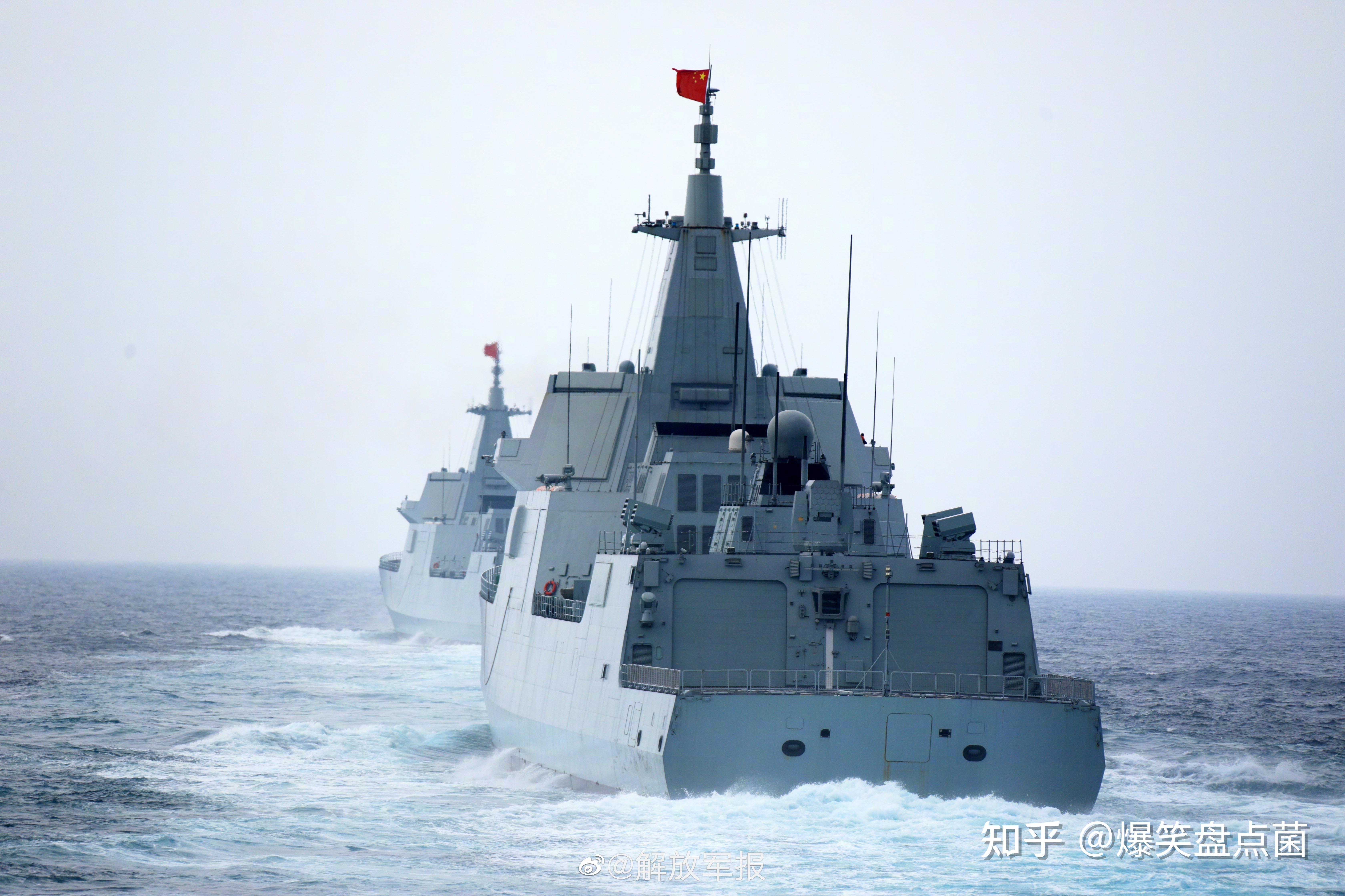 中国海军052d型驱逐舰,第二批次055驱逐舰,第二批次075两栖攻击舰