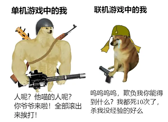 doge对比表情包图片