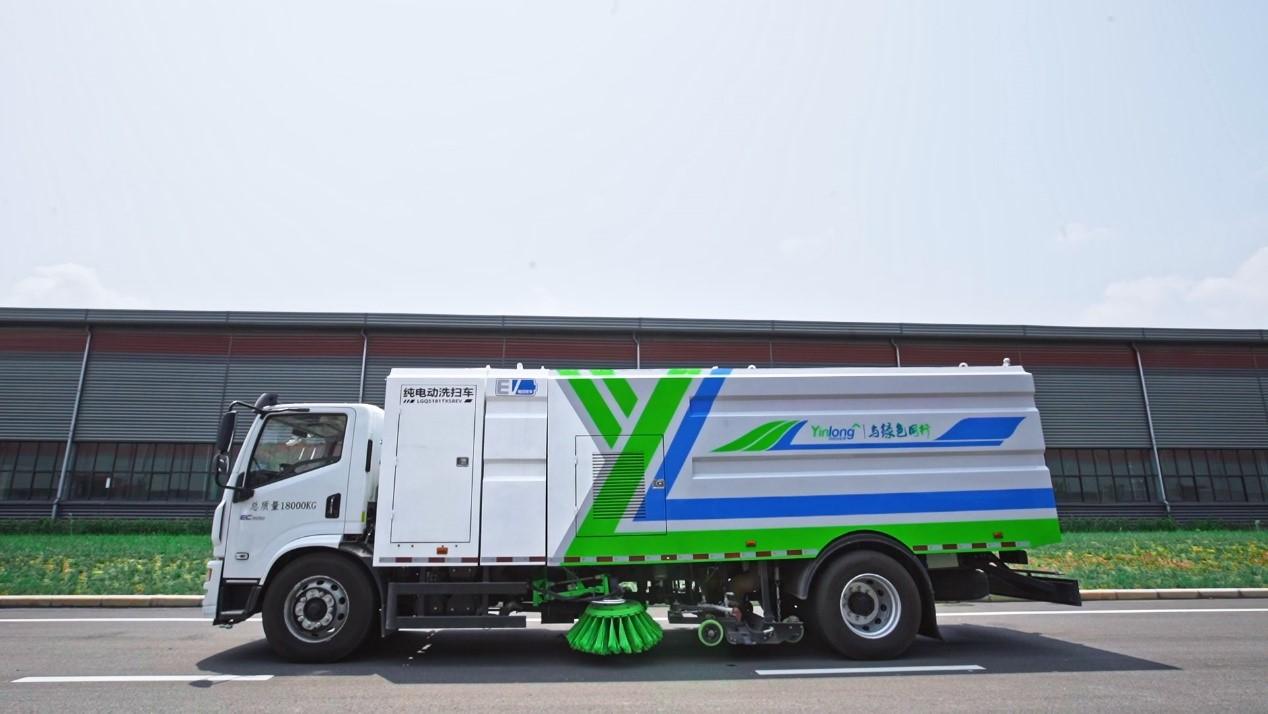 银隆新能源市政环卫车助战蓝天保卫决战