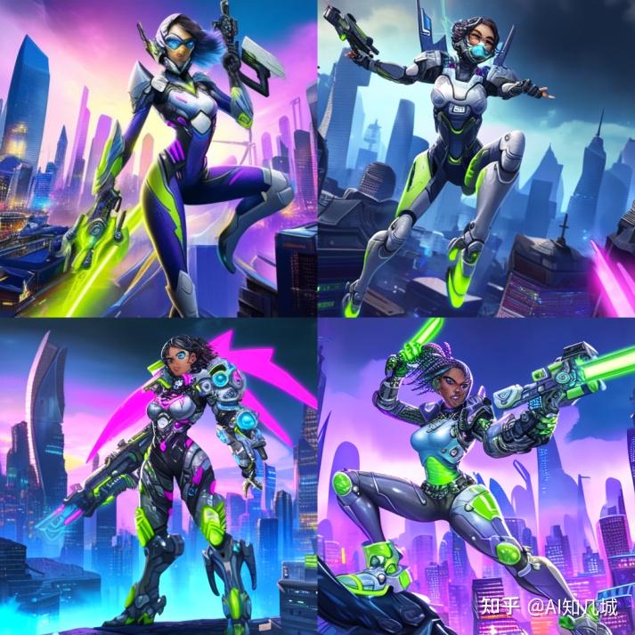 Midjourney Niji V5新增 cute 和 expressive 两种模式 知乎