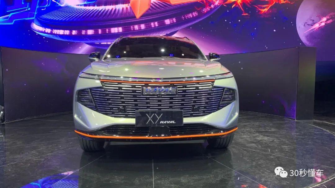 哈弗新旗舰suv来了混动智能造型也走科技范儿了