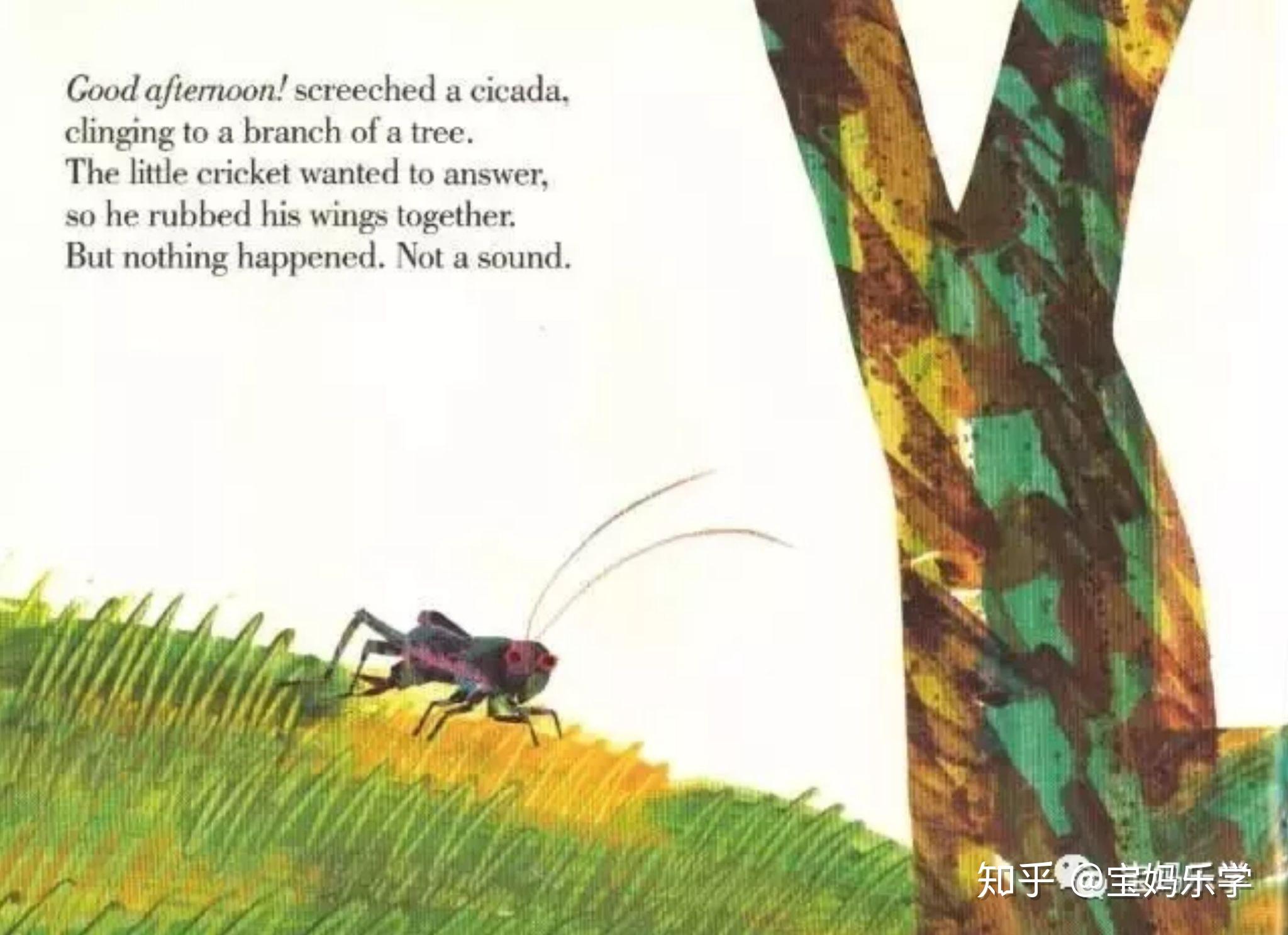 经典英语绘本：《The Very Quiet Cricket 》好安静的蟋蟀 - 知乎