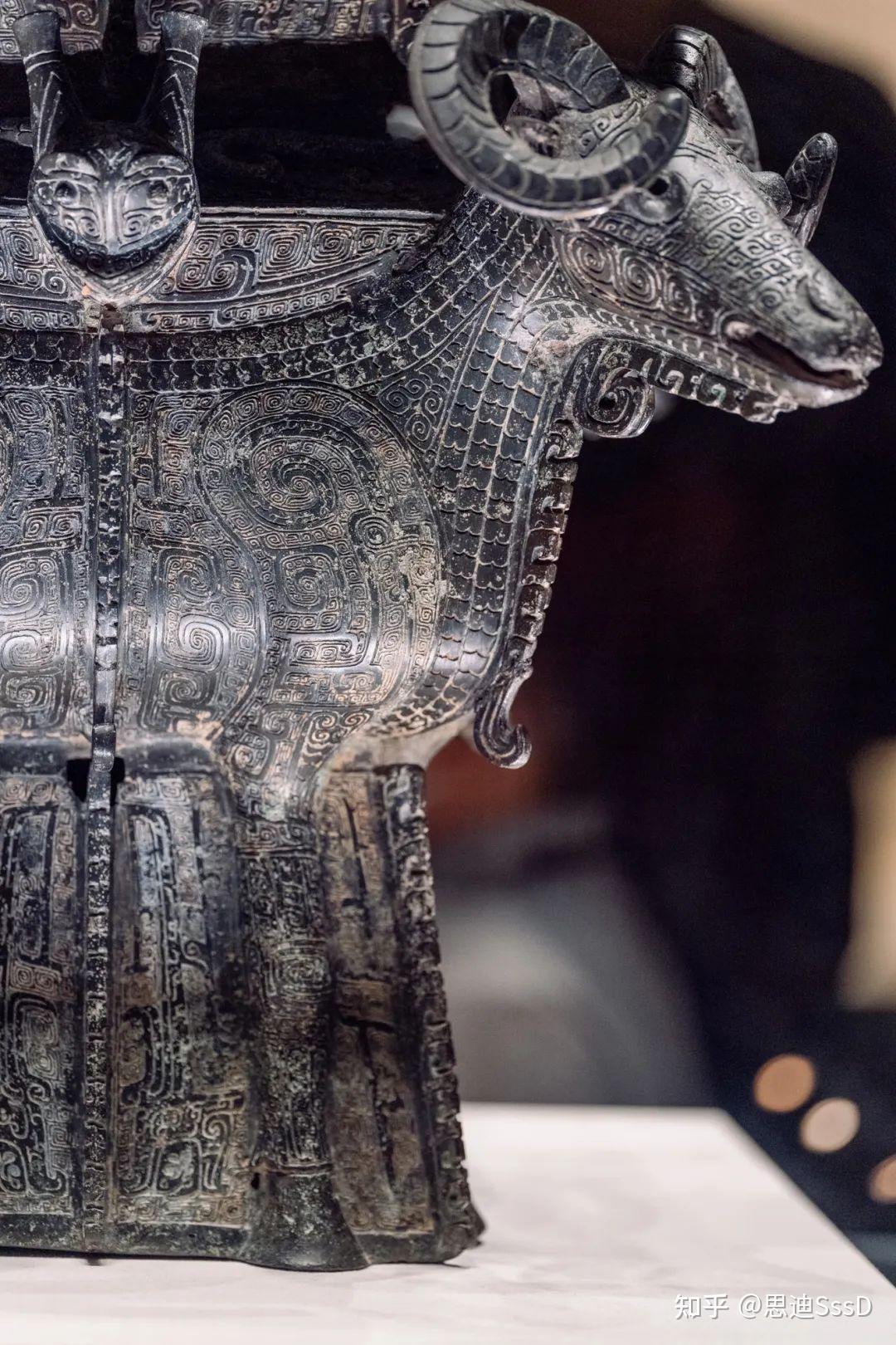 古代中国の青銅製？　大羊置物？ 古代中国の青銅製？ 大羊置物？
