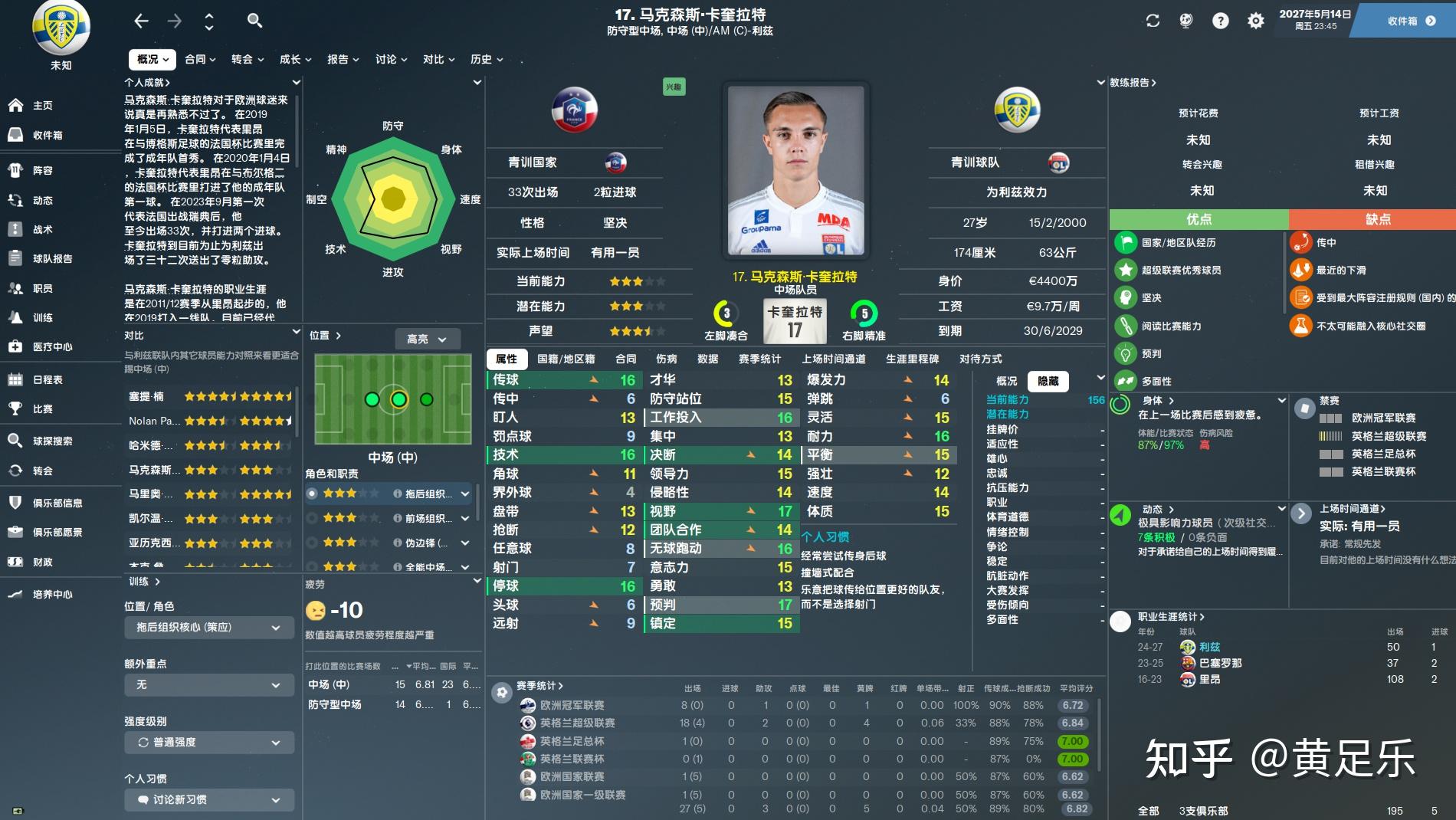 足球经理fm的节奏二