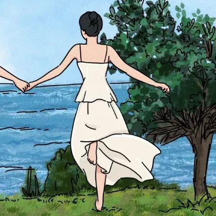 情头超适合夏天的情侣头像