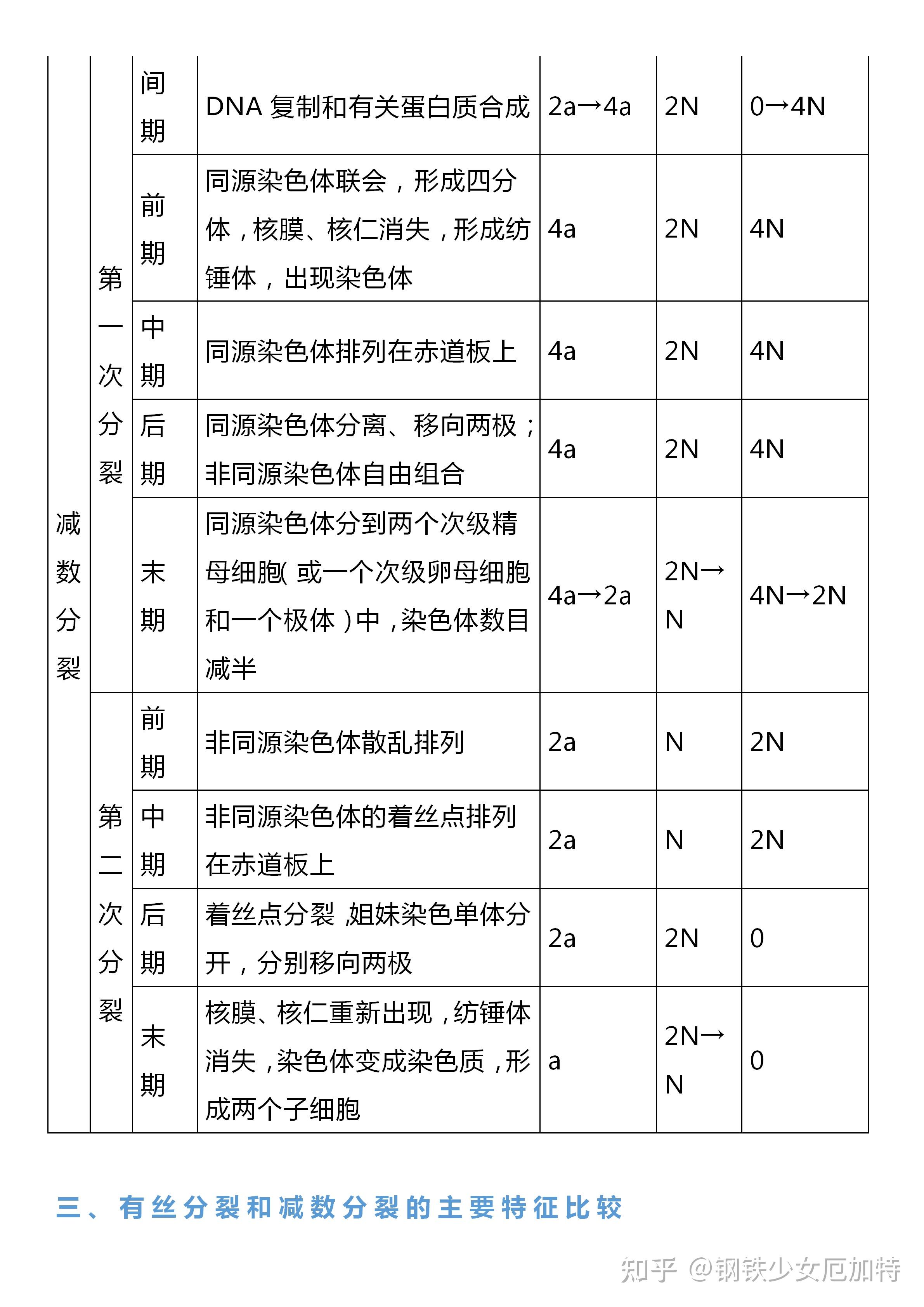 有丝分裂减数分裂学不懂堪比灭霸一个响指就搞定