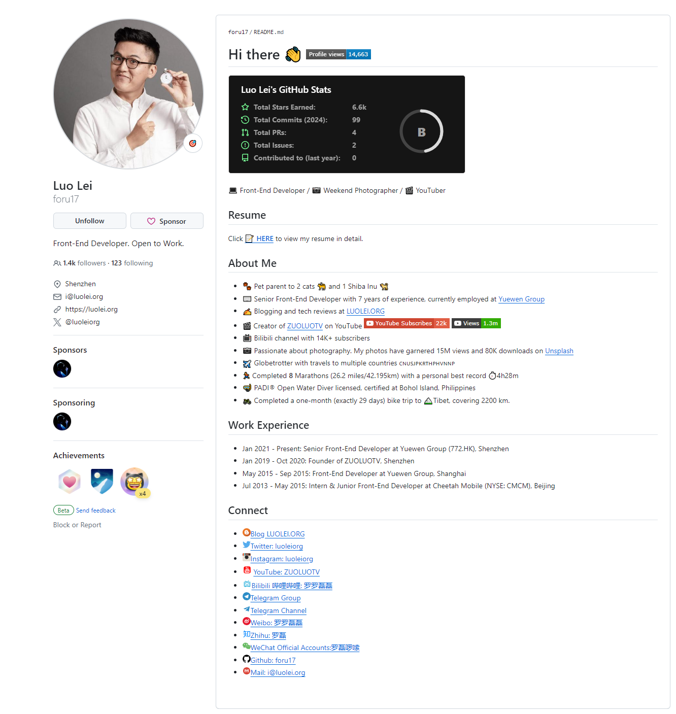 超详细的 GitHub 个人主页美化教程 - 知乎